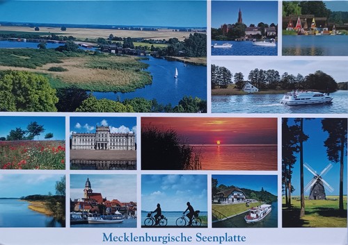 Ansichtskarte mecklenburgische - ansichtskarte,
