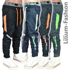 BAB Jogginghose Freizeit Sport Hose Junge Kinder Neon Hip Hop