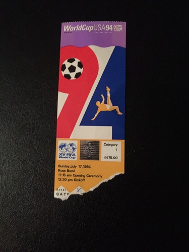 Ticket finale 1994 - finale, wm