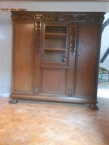 Bücherschrank antiker schrank - bücherschrank,