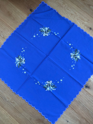 Tischdecke weihnachten 80x80 - weihnachten,