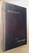 Alpengeschichten Peter Rosegger 1896 EA Ledereinband