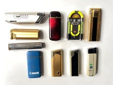 4) 10 alte Gasfeuerzeuge