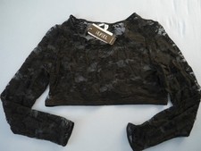 DE Damen Crop Top Spitzen