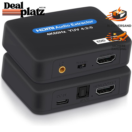 Hdmi audio extractor - extractor, mit