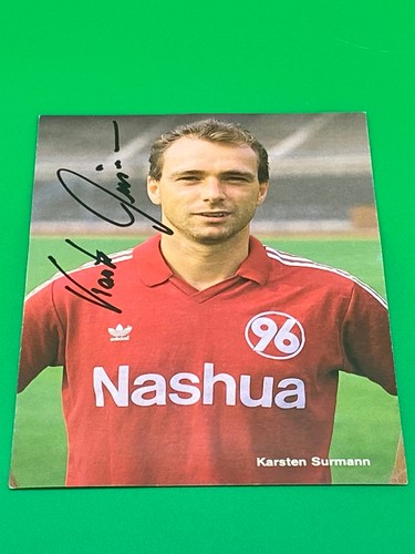 Hannover autogrammkarte - hannover,
