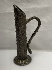 Schöner Kerzenständer - Gusseisen / Metall - schwer - ca. 20 cm -