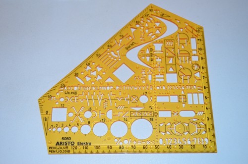 Elektro schablone 5050 - schablone, no.5050