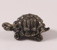 Silberfigur Figur Miniatur Schildkröte  Silber 800 14gramm
