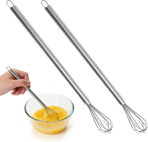 Stück schneebesen edelstahl - 2,