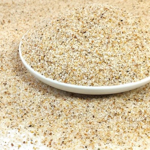 Beige aquarium sand - aquarium, tank