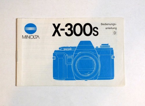 Minolta 300 s - x-300,