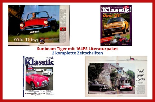 Sunbeam tiger mit 164ps - sunbeam,