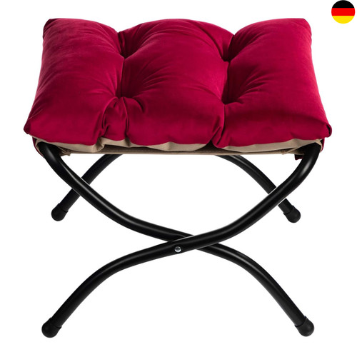Fußhocker klappbar faltbar - fußhocker,