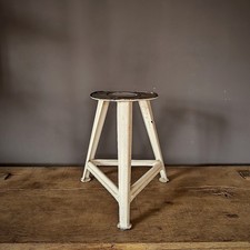 Rowac Hocker 45 cm Werkstatthocker Vintage Industrial Bauhaus Design