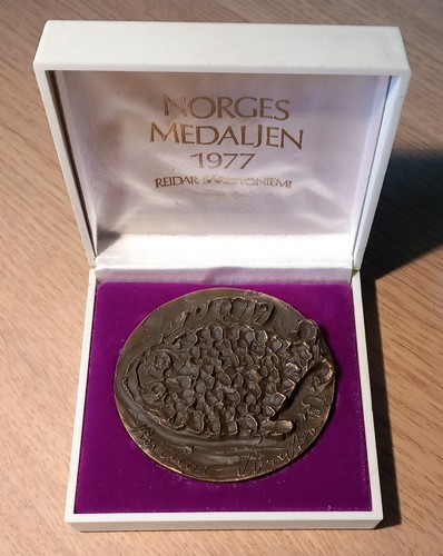 Norwegen medaille 1977 anders - norwegen-medaille, -anders