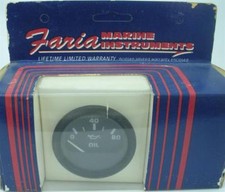 Faria OE80 Öldruckmesser Euro