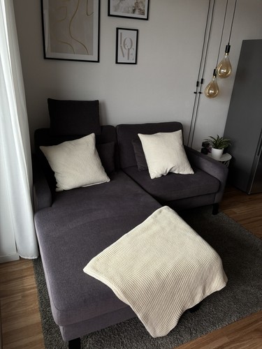 Neuwertige federkern couch - neuwertige,