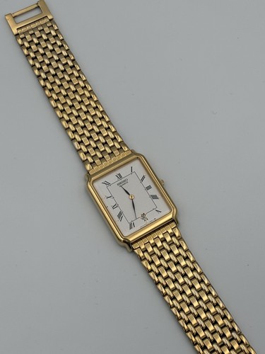 Seiko tank vergoldet - seiko, "tank"