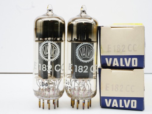 Matched pair e182cc valvo 7119 - matched,