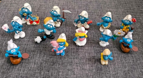 Schlumpf figuren sammlung - 13,