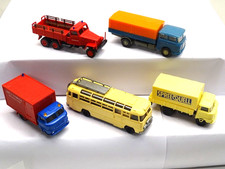 Espewe Permont Plasticart Berlinplast DDR Spielzeug LKW W50 Bus Feuerwehr -Set M