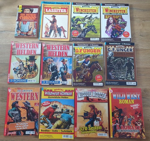 Western romanhefte paket - 12,