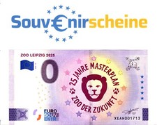 0 Euro Schein XEAH 2025-12 ZOO