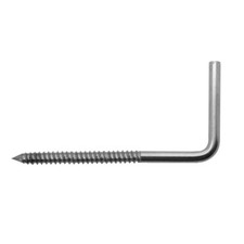 L-Haken Hakenschraube Edelstahl V2A Universal Haken Holzgewinde Winkelschrauben 