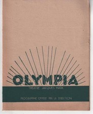 Programmheft OLYMPIA Theater