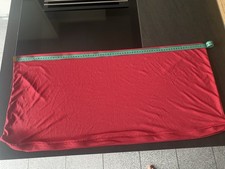 Kissenbezug Rot ca. 80 X 40