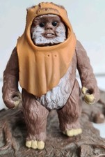 Star-Wars Kenner Figur-Ewok Wicket+Haube-1998-Power Of The Force☆Konvolut