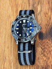 Heimdallr Titanium Sea Ghost Automatikuhr 200M, 007 - No Time To Die: Seiko NH35