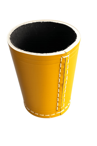 Würfelbecher premium leder - leder, /
