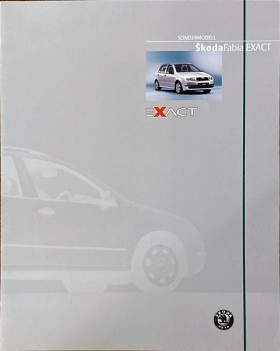 Skoda fabia exact und - fabia,