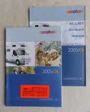 CI Trigano Elliot Riviera Mizar Reisemobile 2005 2006 - Prospekt + Daten 08.2005