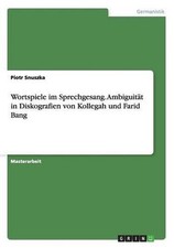 Wortspiele im Sprechgesang