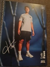 Unikat.  Autogrammkarte. Loic