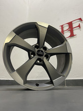 1x Original Audi A4 S4 Felge 19 Zoll 8.5J 5x112 40ET 8W0601025CG Rotor Felge .