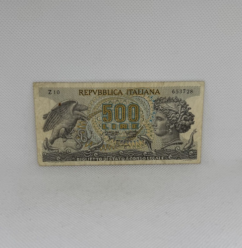 Banknote italien 500 lire - /,
