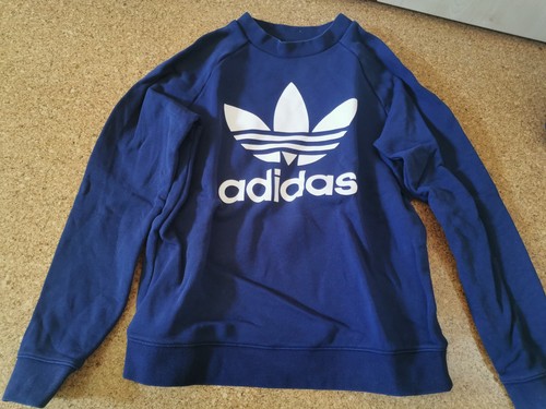 Adidas dunkel blau pulli - dunkel,