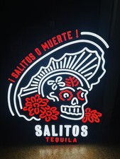 SALITOS LED Neon Sign "Muerte" Leuchtreklame