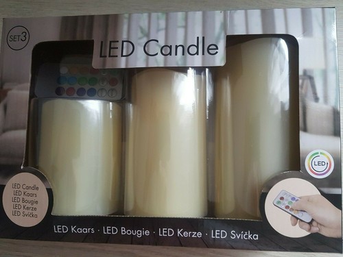 Set led kerzen - 3,