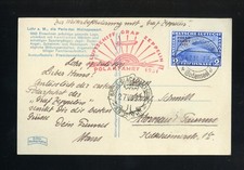 ZEPPELIN POLARFAHRT 1931 KARTE