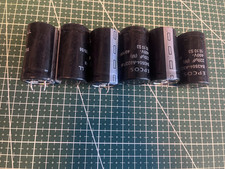 6Pcs 220µF 220uF 400V 105° Elko Kondensator Capacitor ROE E-Cap B43504 LL EPCOS