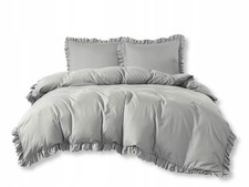 Bettwäsche 160x200 Hellgrau