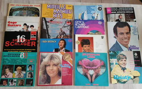15x schallplatten set vinyl - 15x,