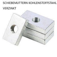 M3-M10 Schiebemuttern