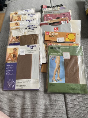 Konvolut alte vintage nylon - konvolut,