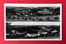 AK GRUNAU in Sachsen um 1940 Gruss aus dem Striegistal Ortsansichten  ( 134653